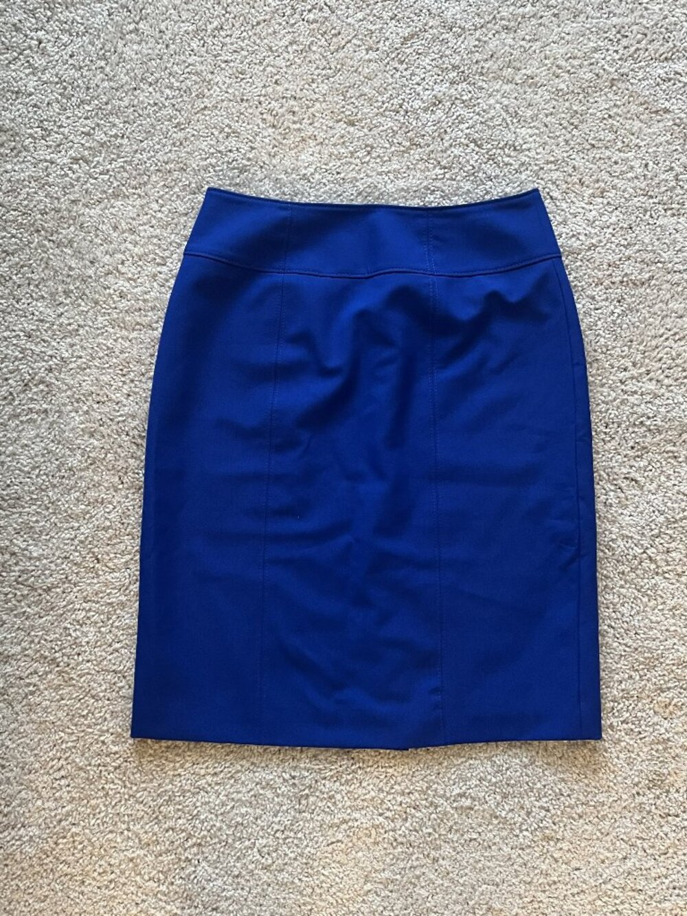 Worthington Women's Brilliant Blue Size 4 Business Skirt Lined